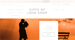 Desktop Screenshot of giftsofloveshop.com